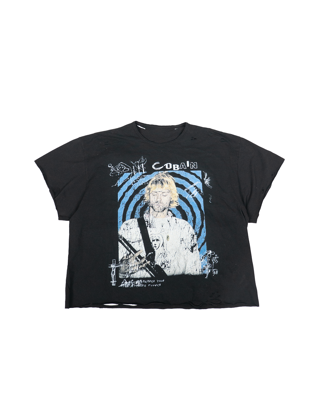 Cobain Crazy Tee – stained4evr